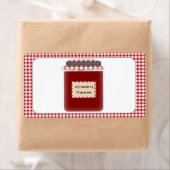 Aardbei bewaart potje label (Insitu)