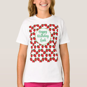 Aardbei Birthday Party Theme T-shirt