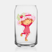 Aardbei Blikvorm Glas (Achterkant)