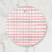 Aardbei Blueberry Favor Tag Birthday Berry Veel Bedankjes Labels (Achterkant)