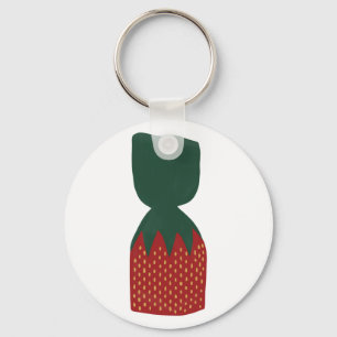 Aardbei Bon Bons Snoepjes Sleutelhanger