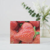 Aardbei Briefkaart (Staand voorkant)