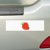 Aardbei Bumpersticker (Op auto)