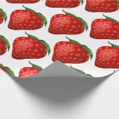 Aardbei Cadeaupapier (Hoek)