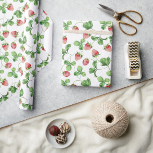 Aardbei Cadeaupapier