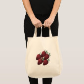 Aardbei-Canvas tas (Voorkant (product))