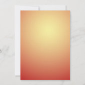 Aardbei Cartoon Verjaardagsuitnodiging Kaart (Achterkant)