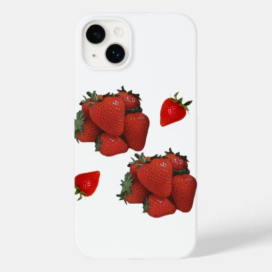 aardbei Case-Mate iPhone case (Achterkant)