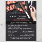 Aardbei Chocolade, Reclame voor Kooklessen Flyer (Voorkant)