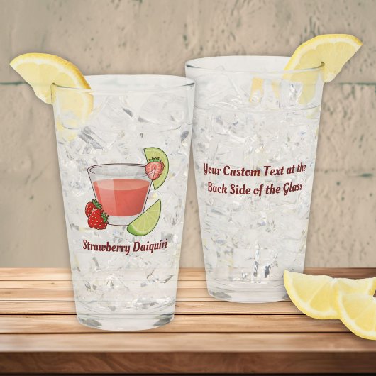 Aardbei Daiquiri Glass Glas