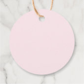 Aardbei Dank u Berry Favor Gift Labels (Achterkant)