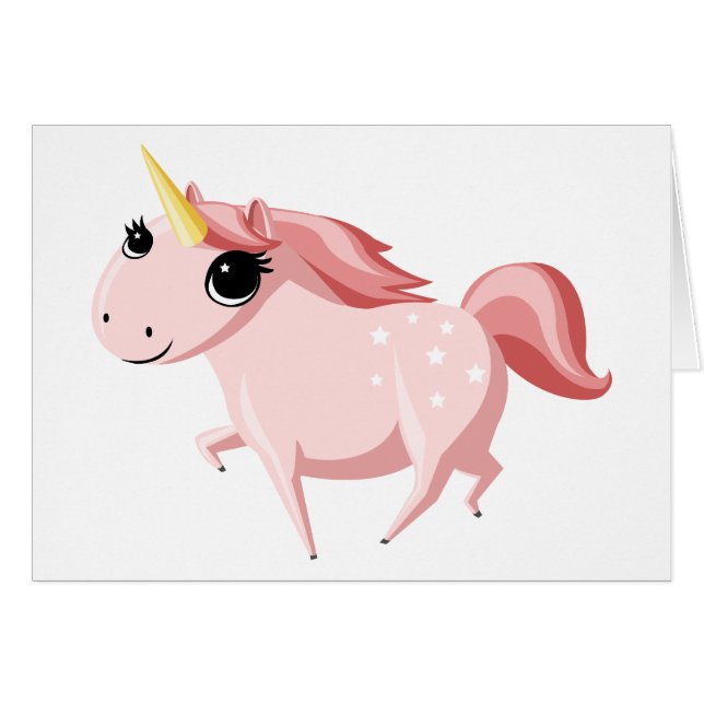 Aardbei de Roze Unicorn (Voorkant Horizontaal)