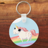 Aardbei de Unicorn Sleutelhanger (Voorkant)