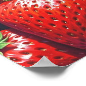 Aardbei Delight Poster (Hoek)