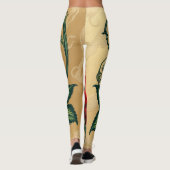 Aardbei Design Leggings (Achterkant)