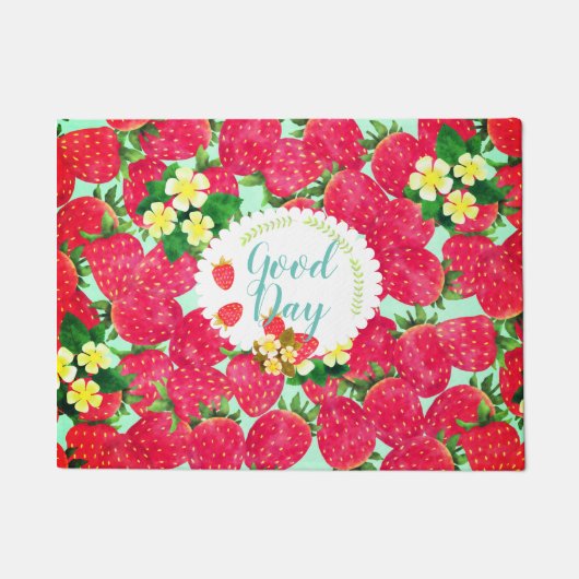 Aardbei Deurmat (Voorkant)