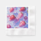 aardbei-druif-splash servet (Voorkant)