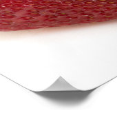 aardbei en kiwi poster (Hoek)