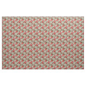 Aardbei Floral Pink Pattern Stof (Fat Quarter)