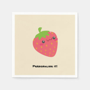 Aardbei Friend Servet