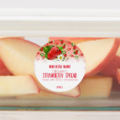 Aardbei Fruit Verpakkingslabel Labels (Aangebracht)