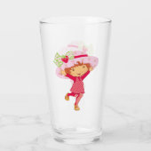 Aardbei Glas (Achterkant)
