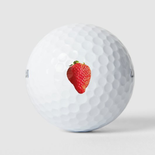 Aardbei Golfballen (Voorkant)