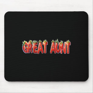 Aardbei Grote Tante Verjaardagsfeest Muismat