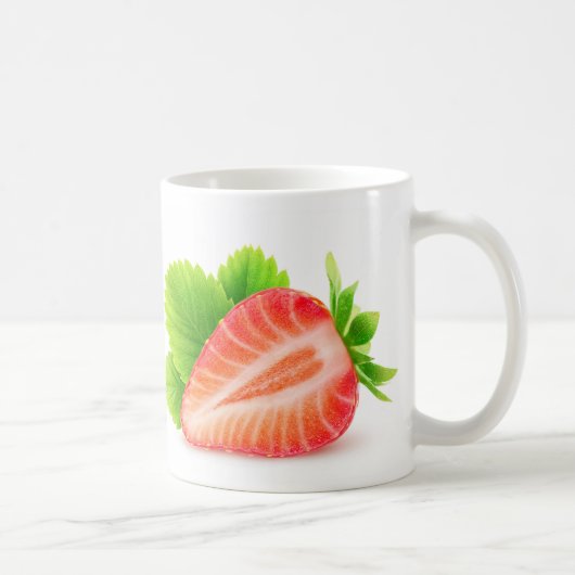 Aardbei half koffiemok (Rechts)