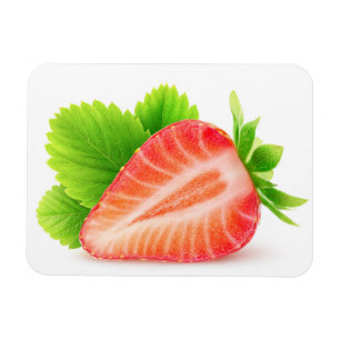 Aardbei half magneet