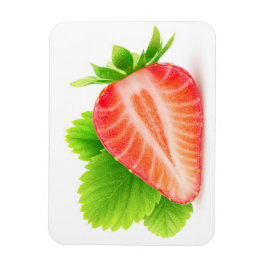 Aardbei half magneet