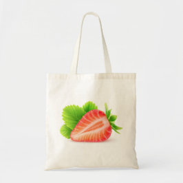 Aardbei half tote bag