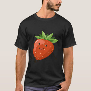 Aardbei Halloween kostuum Schattige Lazy Strawberr T-shirt