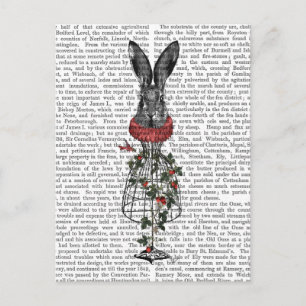 Aardbei Hare Briefkaart