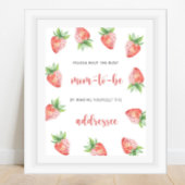 Aardbei - Help de Drukke Moeder-to-Be Poster