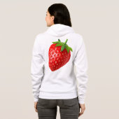 Aardbei Hoodie (Achterkant volledig)
