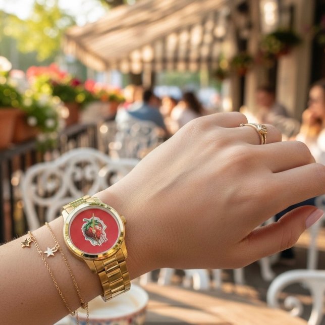 Aardbei Horloge (Creator heeft geüpload)