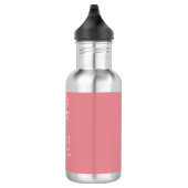 Aardbei Ice FreeHand Eenvoudig Waterfles (Rechts)