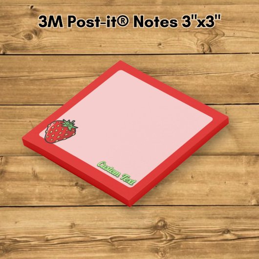 Aardbei Icoon Notities Post-it® Notes