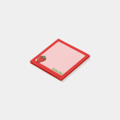 Aardbei Icoon Notities Post-it® Notes (Schuin)
