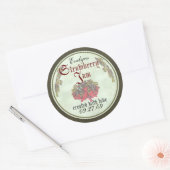 Aardbei Jam inblikken labels 2 (Envelop)