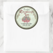 Aardbei Jam inblikken labels 2 (Tas)