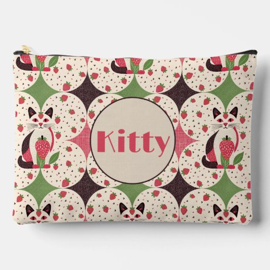 Aardbei Kat Etui (Voorkant)