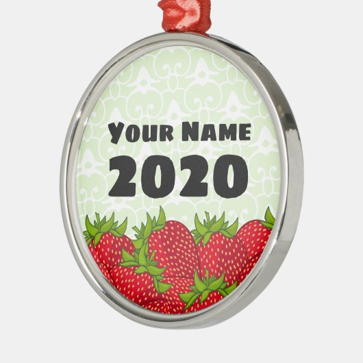 Aardbei Keepomwille Ornament (Links)