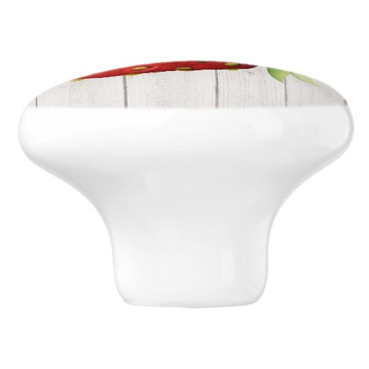 Aardbei Keuken Lade Knop - SRF (Zijkant)