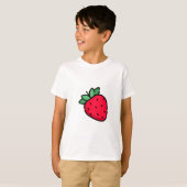 Aardbei Kinder GEWELDIGE T-shirt (Voorkant volledig)