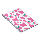 Aardbei-Koe Notitieboek (Rechterzijde)