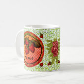 Aardbei Koffiemok (Voorkant links)