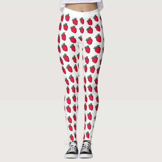 Aardbei Leggings (Voorkant)