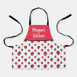 Aardbei Little Chef Daughter's Name van kind Schort